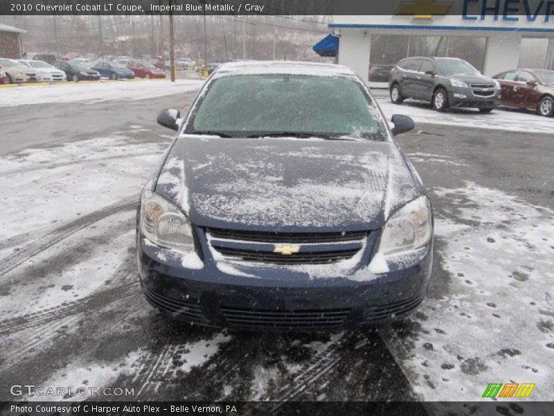 Imperial Blue Metallic / Gray 2010 Chevrolet Cobalt LT Coupe