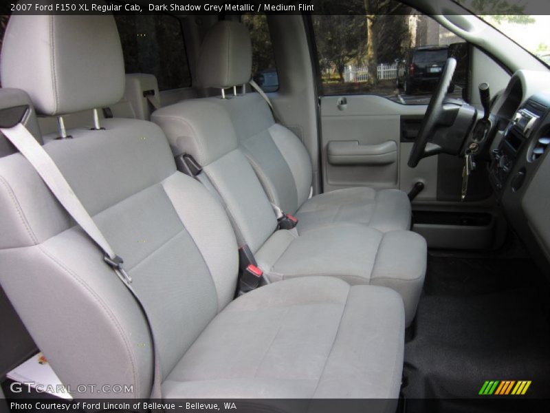 Dark Shadow Grey Metallic / Medium Flint 2007 Ford F150 XL Regular Cab