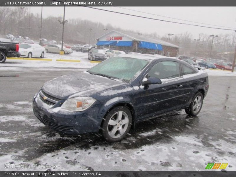 Imperial Blue Metallic / Gray 2010 Chevrolet Cobalt LT Coupe