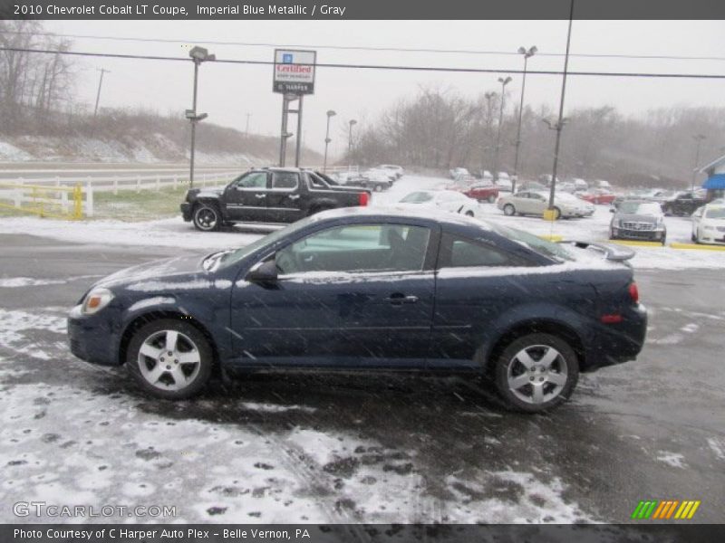 Imperial Blue Metallic / Gray 2010 Chevrolet Cobalt LT Coupe