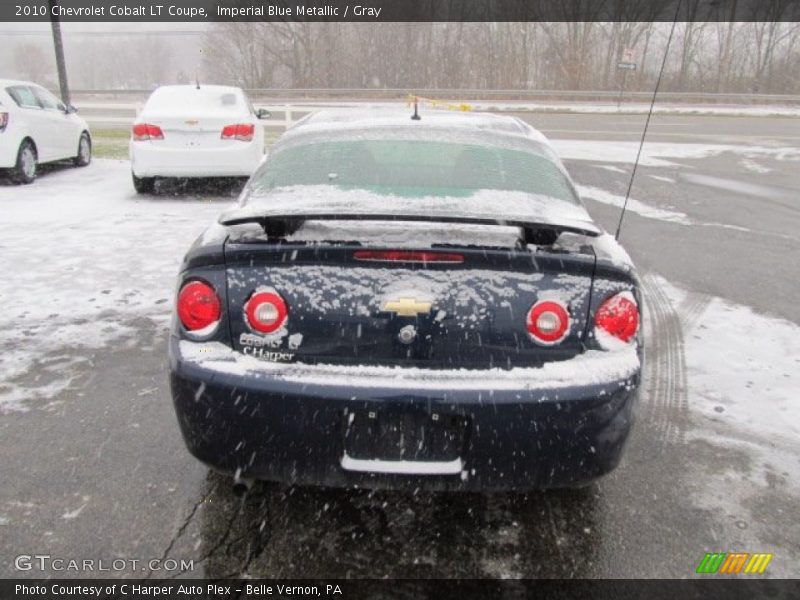 Imperial Blue Metallic / Gray 2010 Chevrolet Cobalt LT Coupe