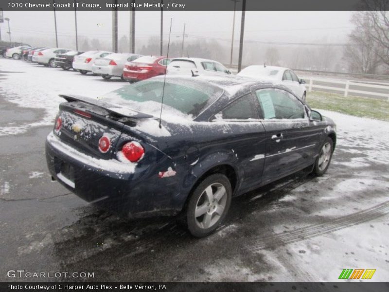 Imperial Blue Metallic / Gray 2010 Chevrolet Cobalt LT Coupe