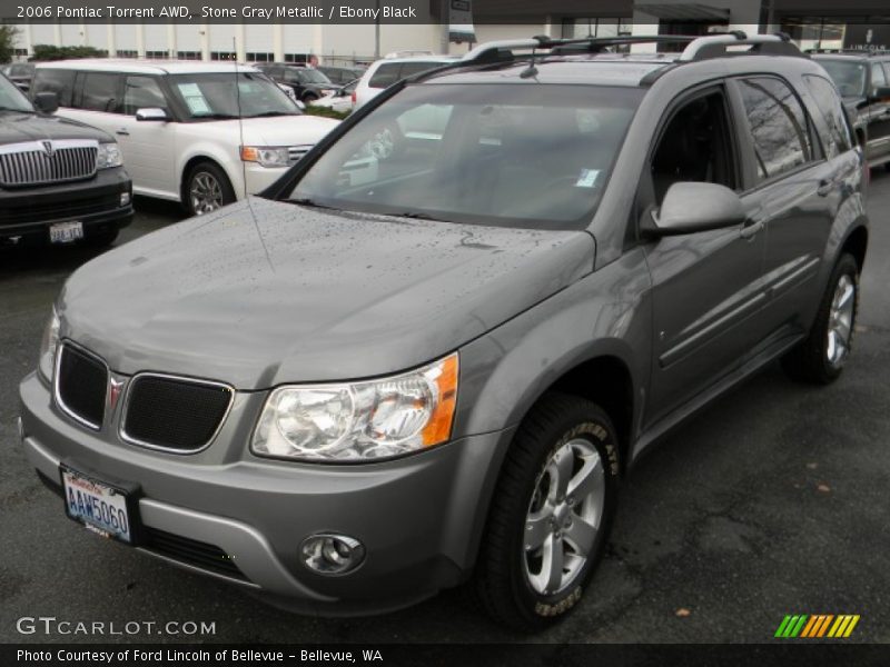 Stone Gray Metallic / Ebony Black 2006 Pontiac Torrent AWD