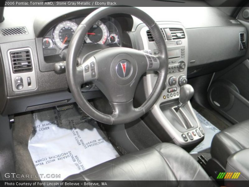 Stone Gray Metallic / Ebony Black 2006 Pontiac Torrent AWD
