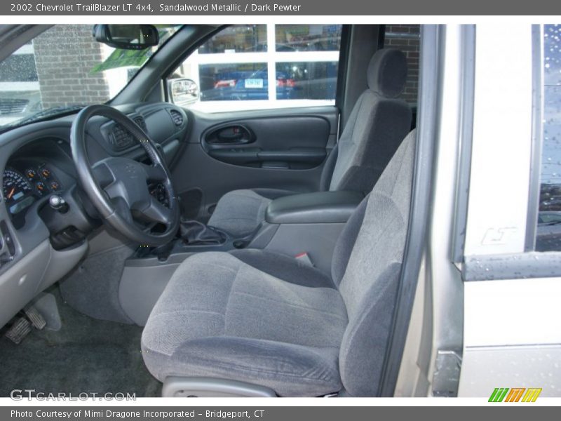 Sandalwood Metallic / Dark Pewter 2002 Chevrolet TrailBlazer LT 4x4