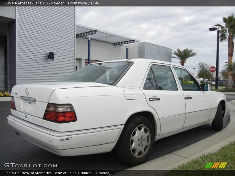Polar White / Grey 1994 Mercedes-Benz E 320 Sedan
