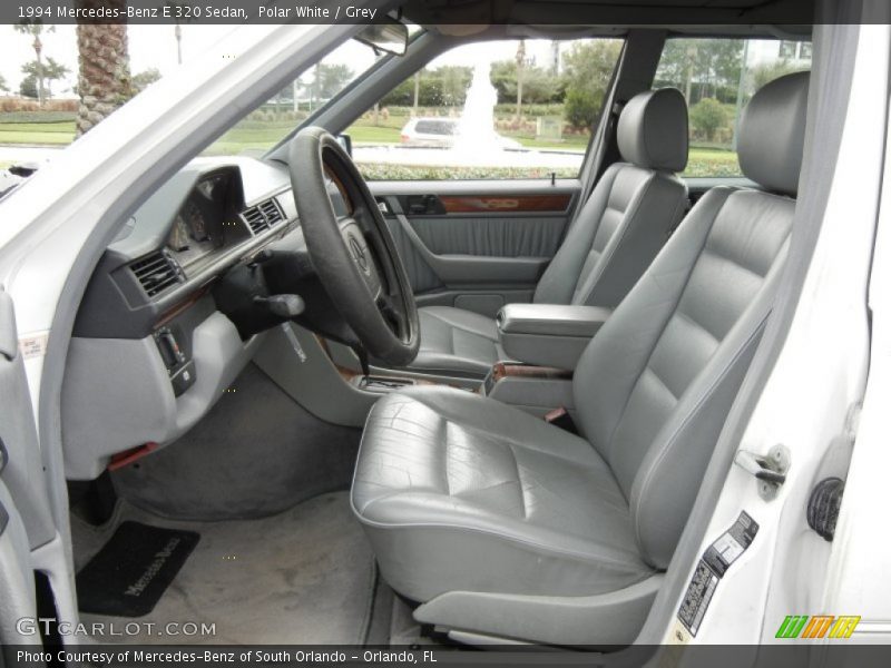  1994 E 320 Sedan Grey Interior