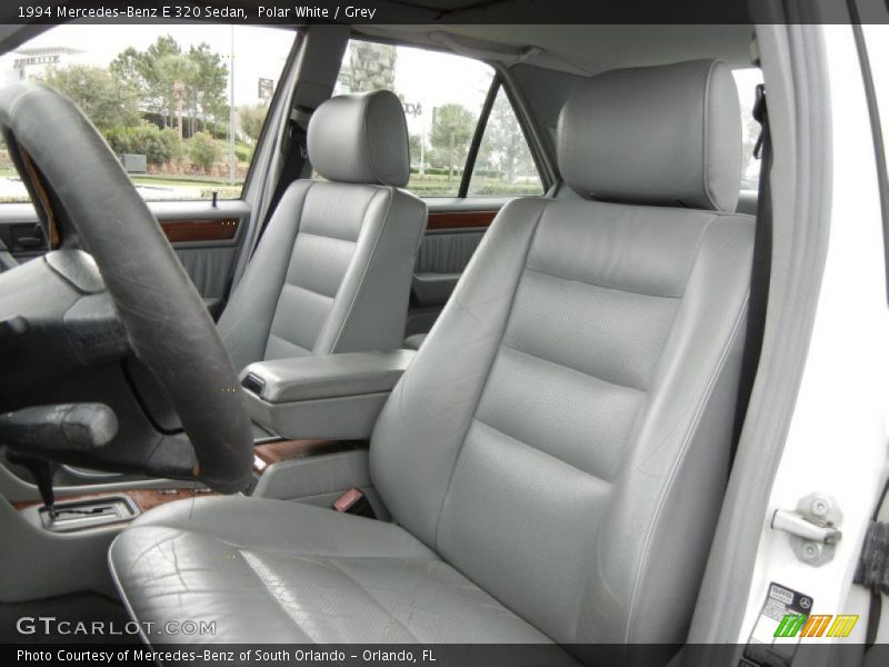  1994 E 320 Sedan Grey Interior