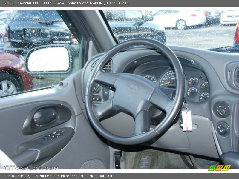 Sandalwood Metallic / Dark Pewter 2002 Chevrolet TrailBlazer LT 4x4