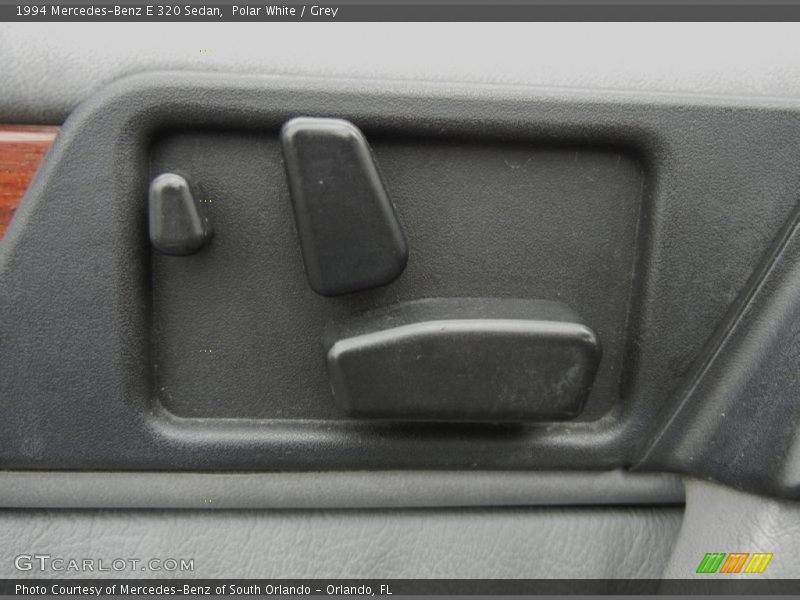 Polar White / Grey 1994 Mercedes-Benz E 320 Sedan