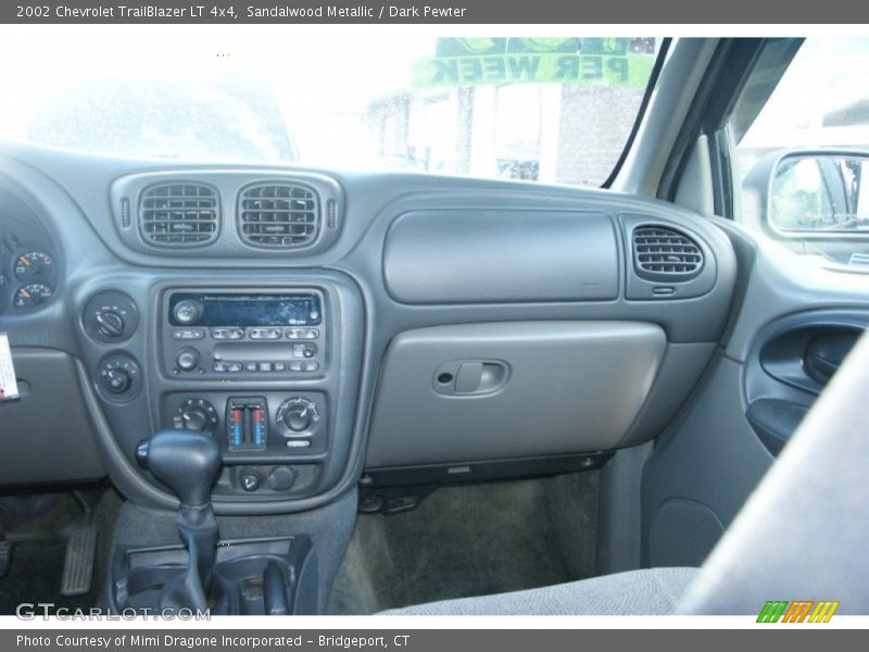 Sandalwood Metallic / Dark Pewter 2002 Chevrolet TrailBlazer LT 4x4