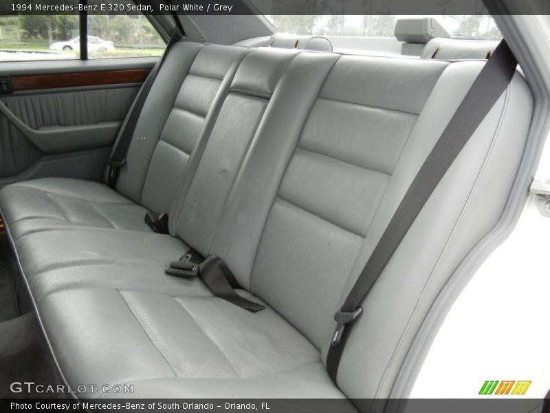  1994 E 320 Sedan Grey Interior