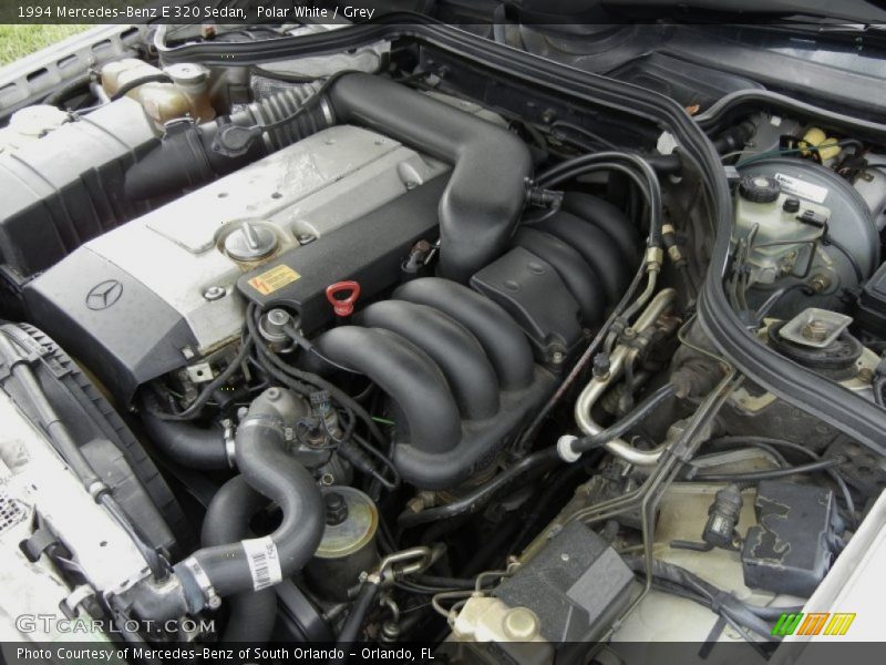 Polar White / Grey 1994 Mercedes-Benz E 320 Sedan