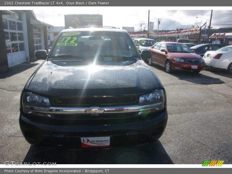 Onyx Black / Dark Pewter 2002 Chevrolet TrailBlazer LT 4x4