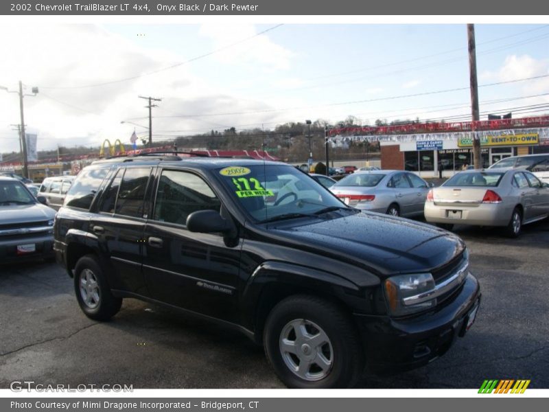 Onyx Black / Dark Pewter 2002 Chevrolet TrailBlazer LT 4x4