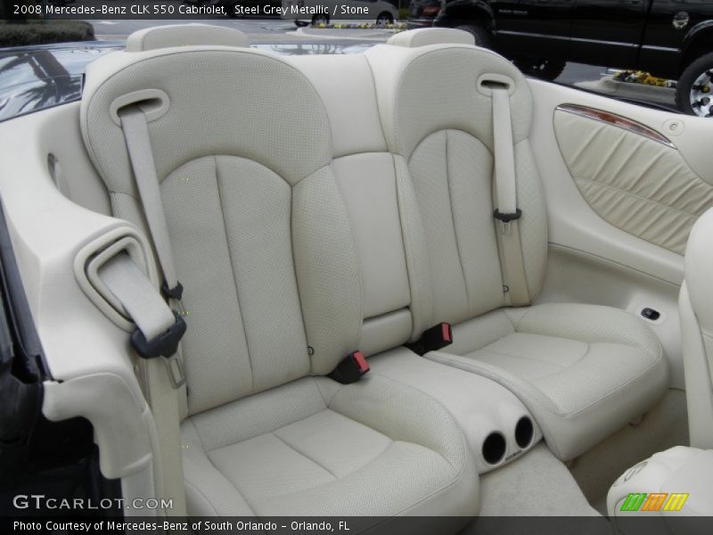  2008 CLK 550 Cabriolet Stone Interior