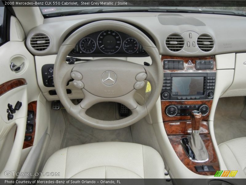 Dashboard of 2008 CLK 550 Cabriolet