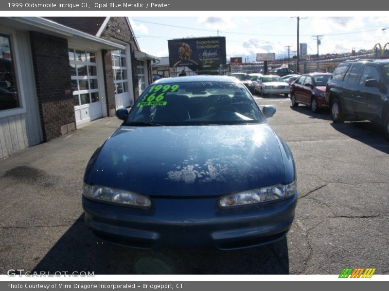 Opal Blue Metallic / Pewter 1999 Oldsmobile Intrigue GL