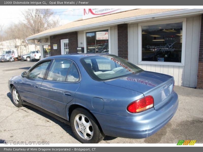 Opal Blue Metallic / Pewter 1999 Oldsmobile Intrigue GL