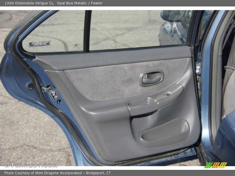 Opal Blue Metallic / Pewter 1999 Oldsmobile Intrigue GL