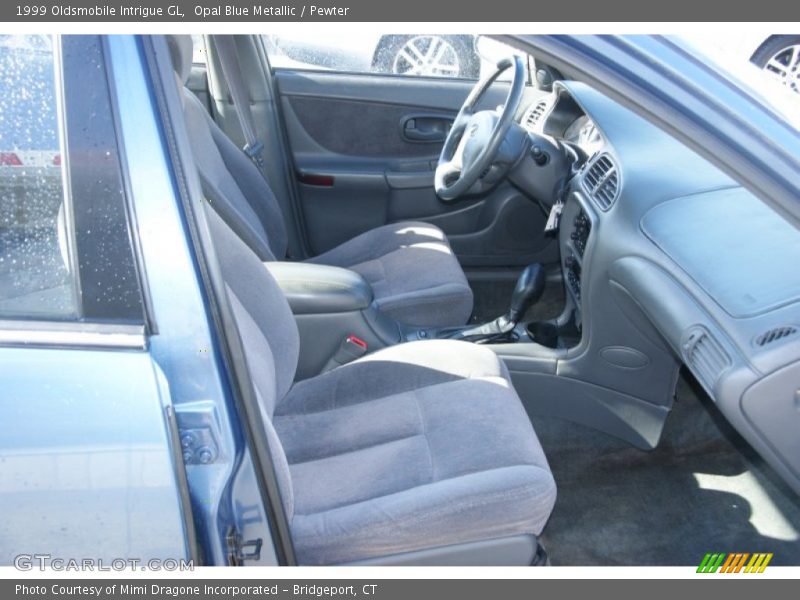 Opal Blue Metallic / Pewter 1999 Oldsmobile Intrigue GL