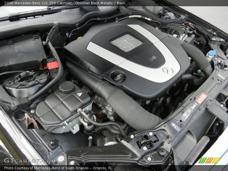  2008 CLK 350 Cabriolet Engine - 3.5 Liter DOHC 24-Valve VVT V6