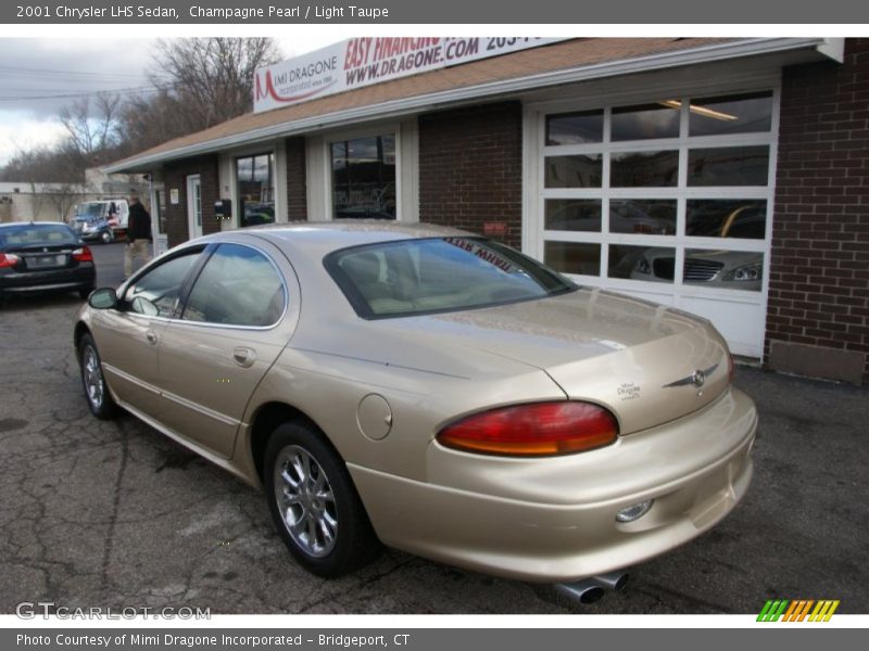 Champagne Pearl / Light Taupe 2001 Chrysler LHS Sedan