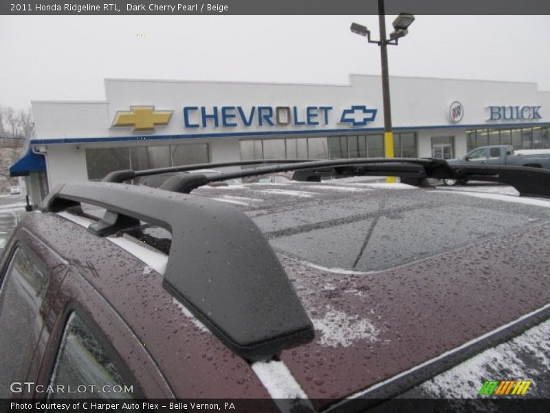 Dark Cherry Pearl / Beige 2011 Honda Ridgeline RTL