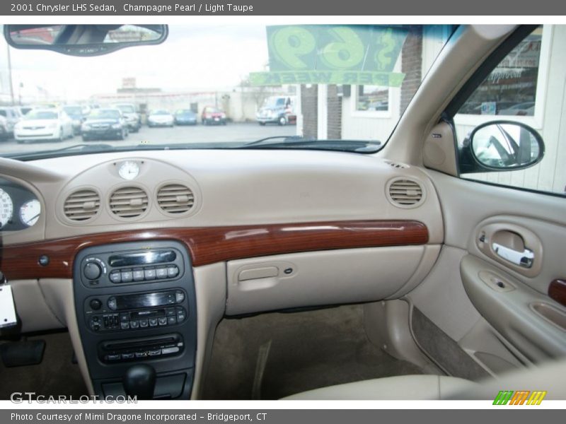 Champagne Pearl / Light Taupe 2001 Chrysler LHS Sedan