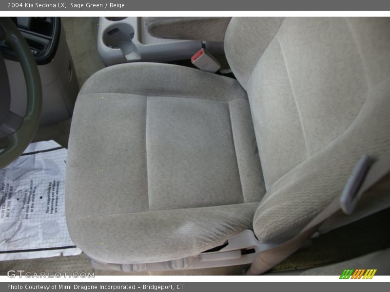 Sage Green / Beige 2004 Kia Sedona LX