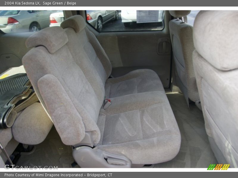 Sage Green / Beige 2004 Kia Sedona LX