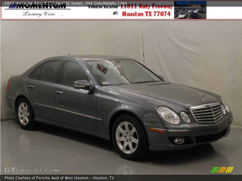 Flint Grey Metallic / Ash 2008 Mercedes-Benz E 320 BlueTEC Sedan