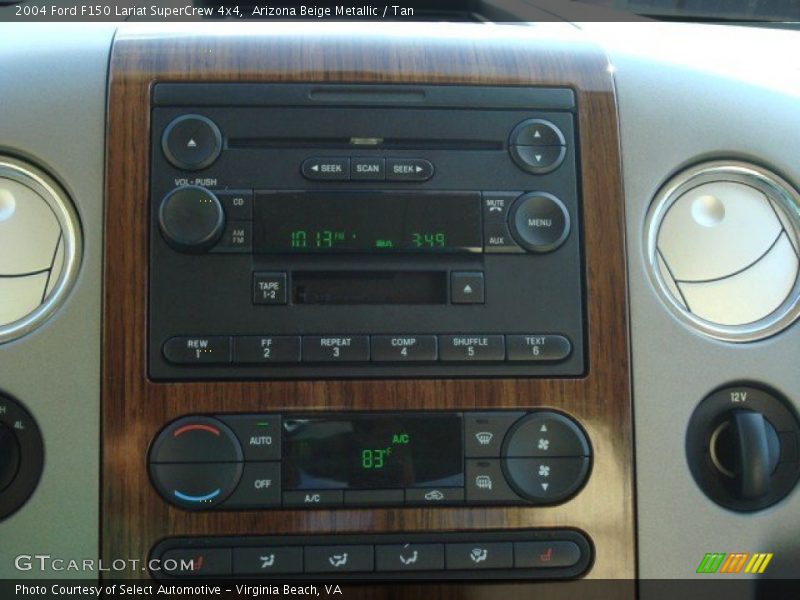 Audio System of 2004 F150 Lariat SuperCrew 4x4