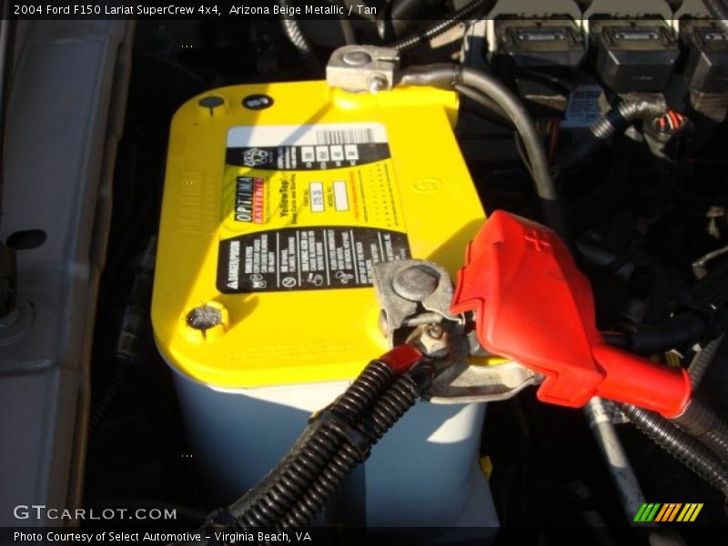 Yellow-Top Optima battery - 2004 Ford F150 Lariat SuperCrew 4x4