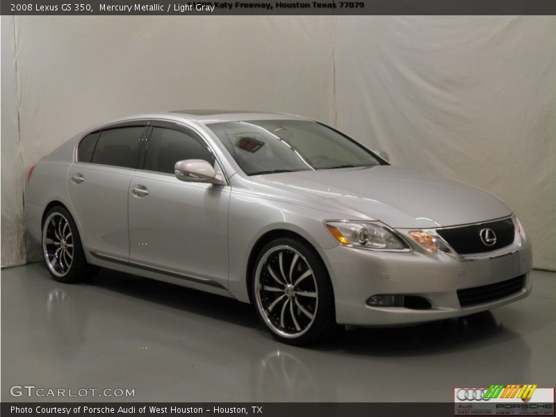 Mercury Metallic / Light Gray 2008 Lexus GS 350