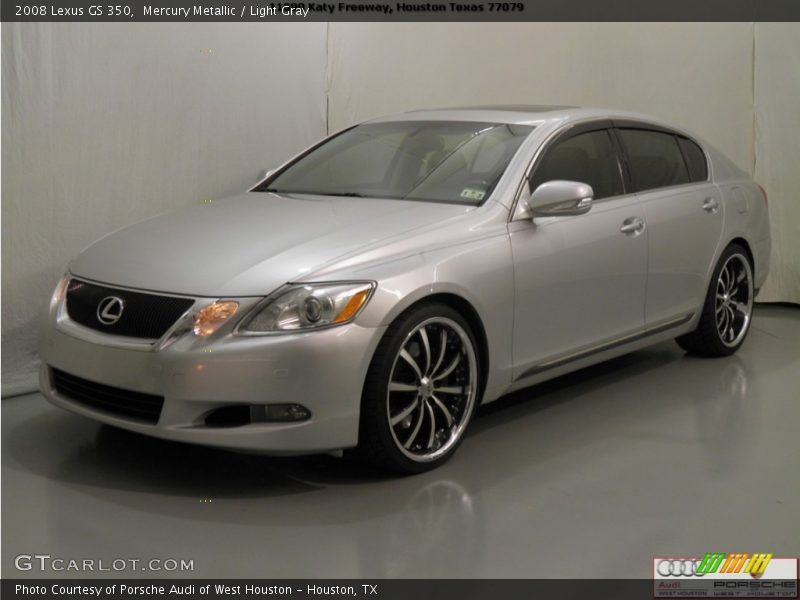 Mercury Metallic / Light Gray 2008 Lexus GS 350