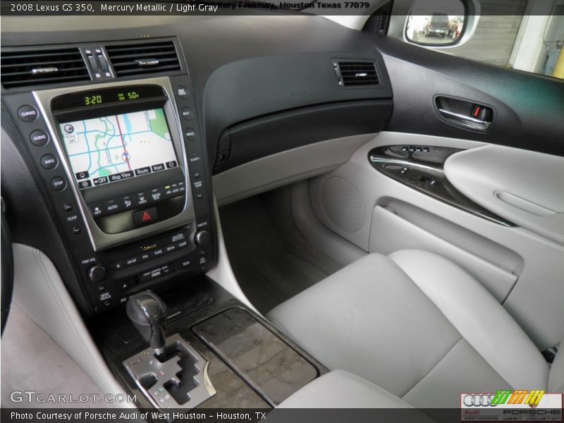Mercury Metallic / Light Gray 2008 Lexus GS 350