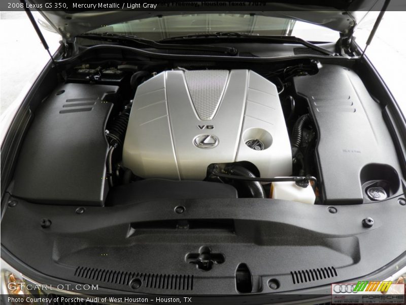 Mercury Metallic / Light Gray 2008 Lexus GS 350