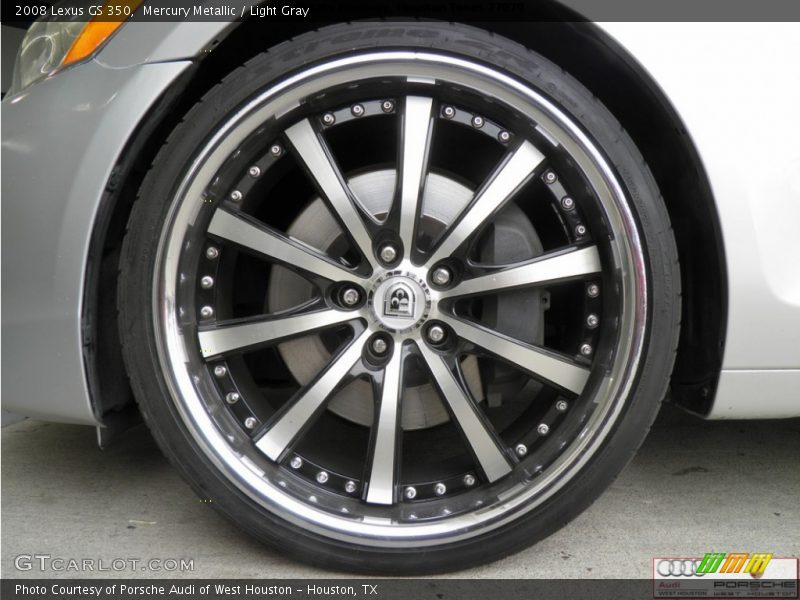 Mercury Metallic / Light Gray 2008 Lexus GS 350