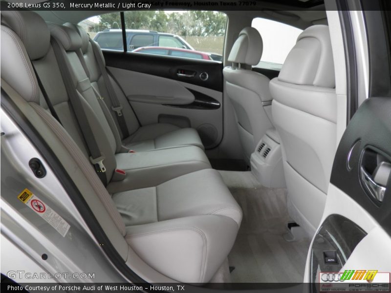Mercury Metallic / Light Gray 2008 Lexus GS 350