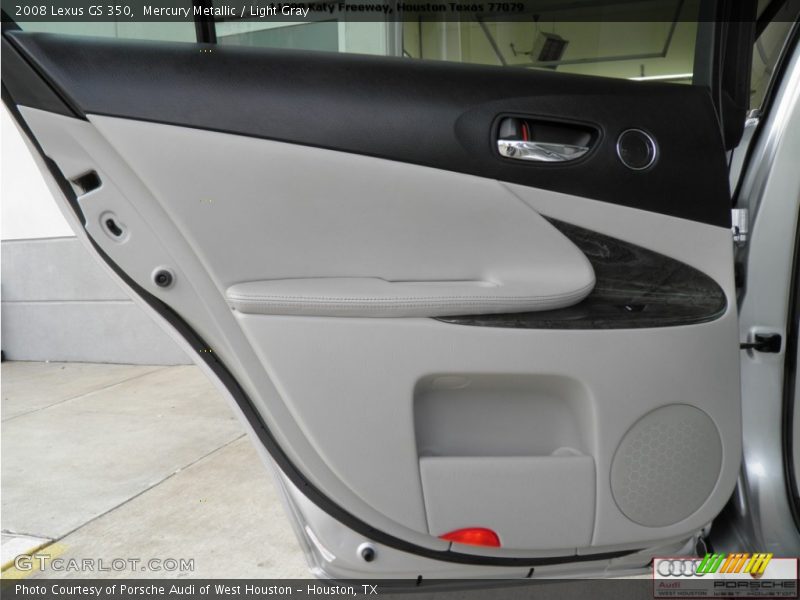 Mercury Metallic / Light Gray 2008 Lexus GS 350