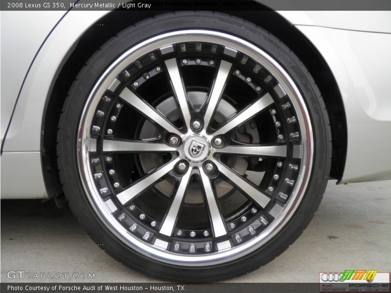 Mercury Metallic / Light Gray 2008 Lexus GS 350