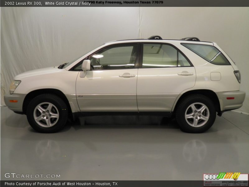 White Gold Crystal / Ivory 2002 Lexus RX 300