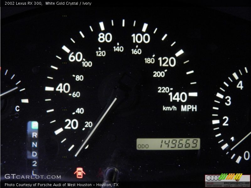 White Gold Crystal / Ivory 2002 Lexus RX 300
