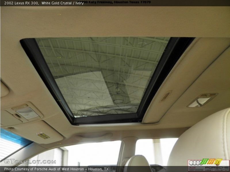 White Gold Crystal / Ivory 2002 Lexus RX 300