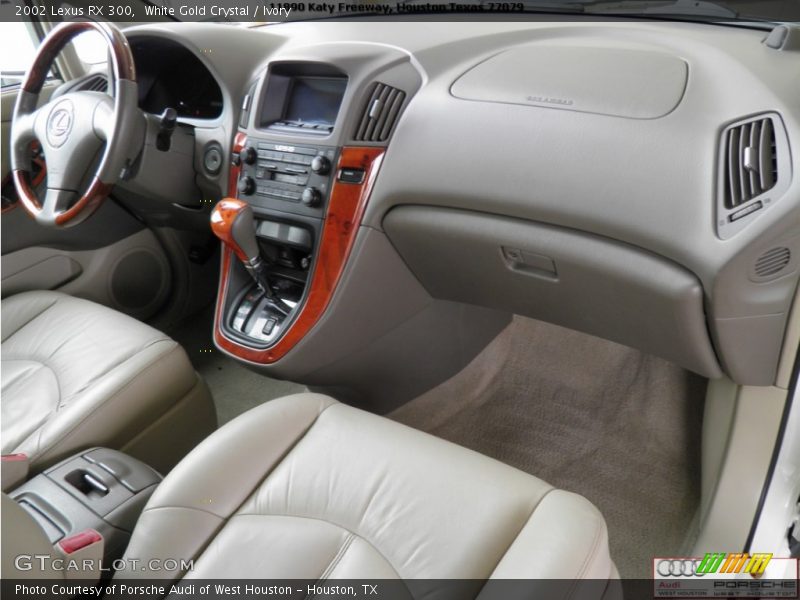 White Gold Crystal / Ivory 2002 Lexus RX 300