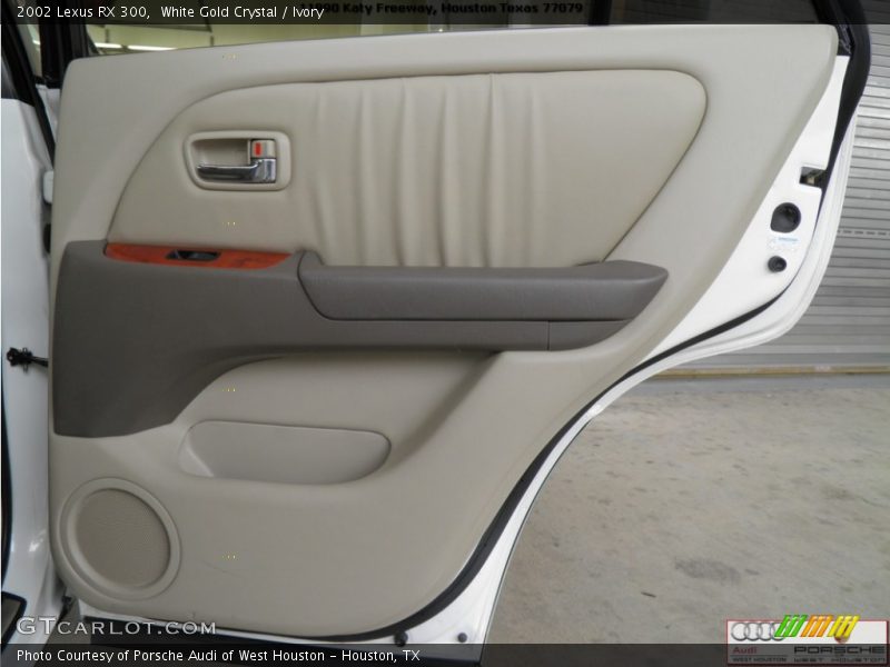 White Gold Crystal / Ivory 2002 Lexus RX 300