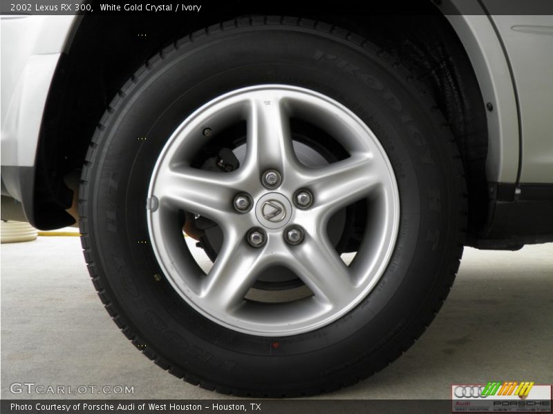 White Gold Crystal / Ivory 2002 Lexus RX 300