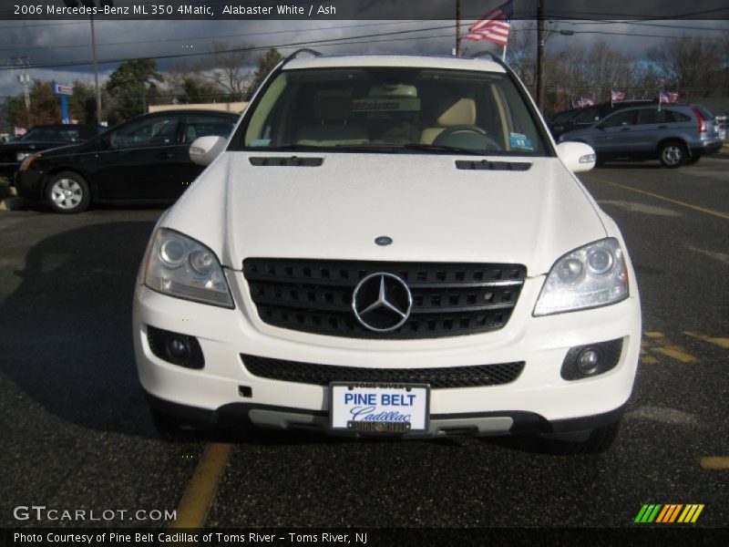 Alabaster White / Ash 2006 Mercedes-Benz ML 350 4Matic