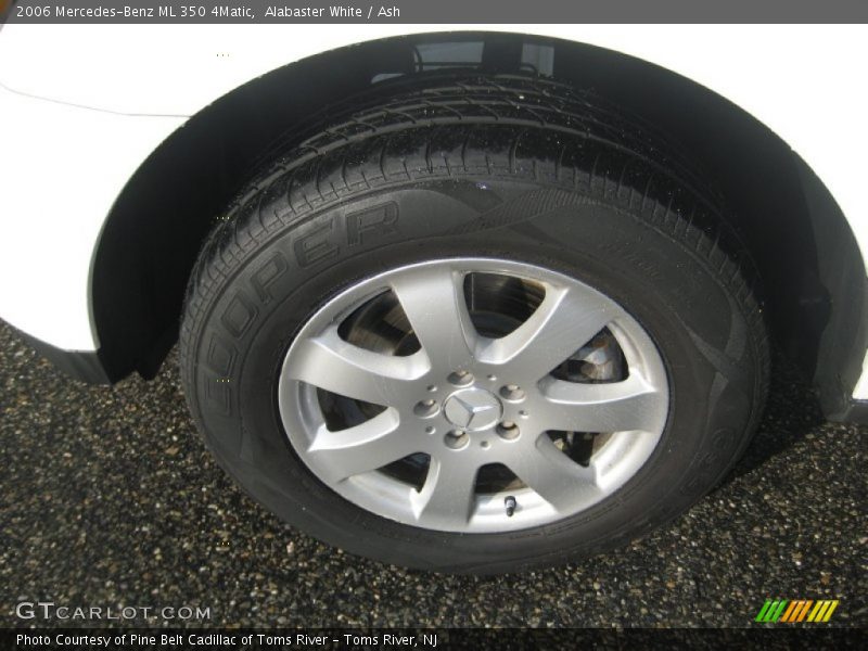 Alabaster White / Ash 2006 Mercedes-Benz ML 350 4Matic